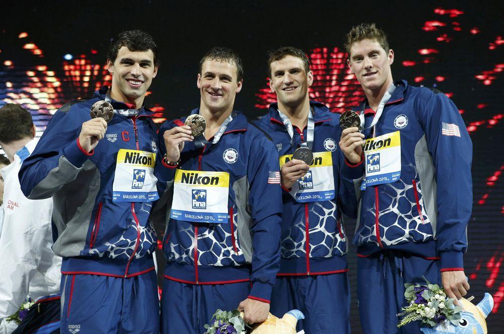 在北京奥运会上,中国。美国和日本都获得了金