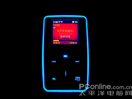 暗夜精灵酷炫按键背光型MP3精选导购(2)