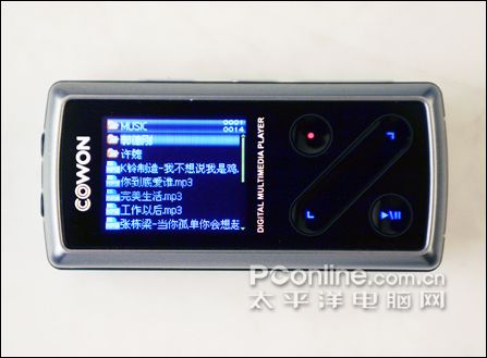 暗夜精灵酷炫按键背光型MP3精选导购(4)