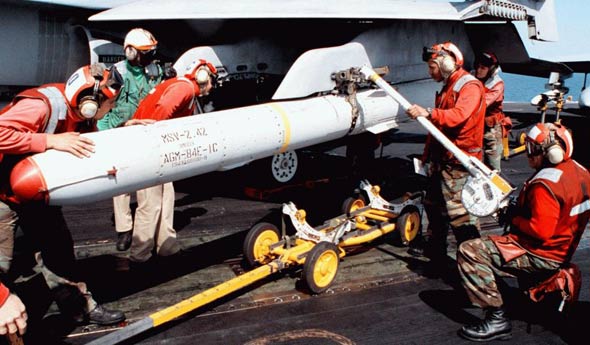 韩国向波音公司订购20枚空射型鱼叉导弹(图)