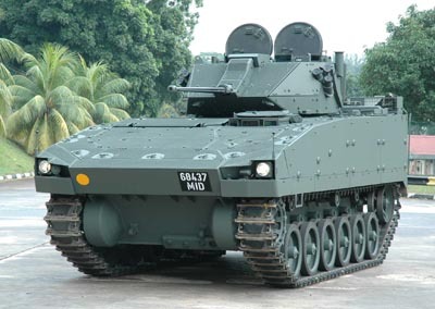 新加坡推出新型BionixMkII步兵战车(图)