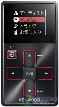 黑色 四种颜色日本kenwood发布四款新型MP3