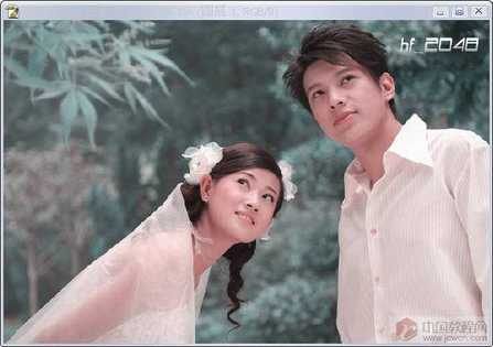 照片PS调色系列教程:制作唯美婚纱效果