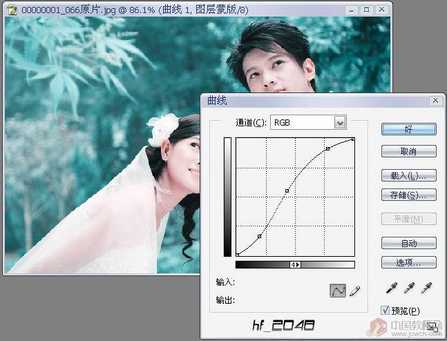 照片PS调色系列教程:制作唯美婚纱效果