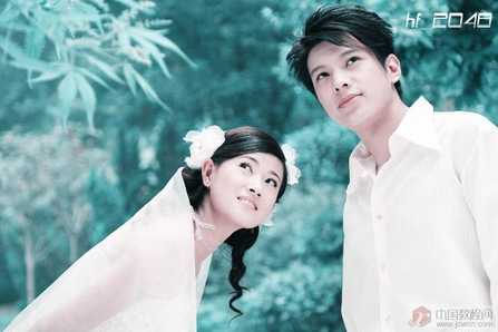 照片PS调色系列教程:制作唯美婚纱效果