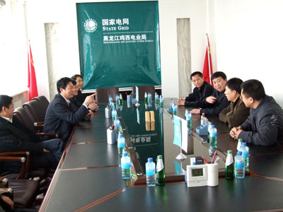 县领导到鸡西矿业集团公司和鸡西电业局走访