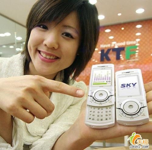 独特魅力KTF发布滑盖新机IM-S200K