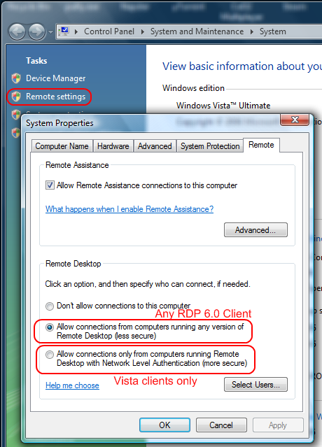 教你如何安全连接到WindowsVista远程桌面(3)
