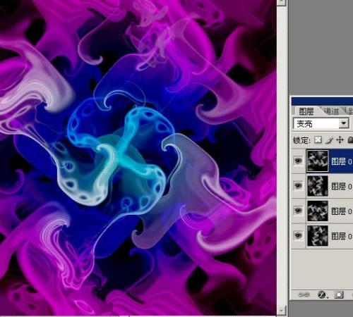 Photoshop滤镜打造奇幻纹理特效(2)