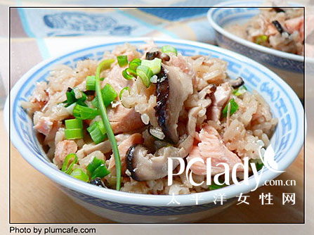 香菇鱼肉饭 香菇鱼肉饭
