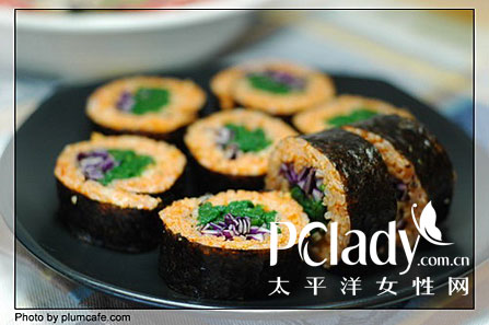 拌饭寿司卷 拌饭寿司卷