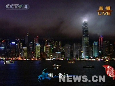 胡锦涛出席香港回归十周年大型文艺晚会-胡锦