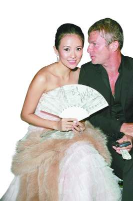 章子怡魅惑凡尔赛艳压影后男友被问婚期(图)