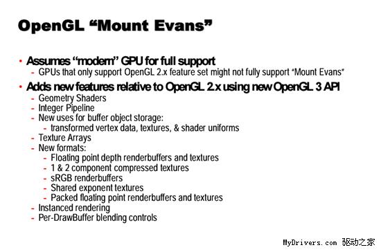 OpenGL3正式宣布月底定稿