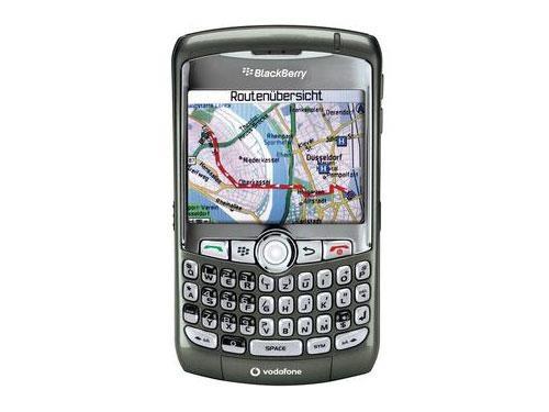 内置Vodafone导航软件!黑莓新手机8310-黑莓