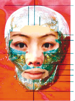刑警学院教授按头骨照片还原香妃容貌(组图)