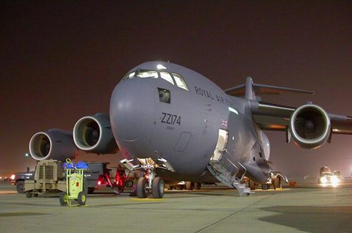 英国皇家空军订购第六架C-17A战略运输机(图)