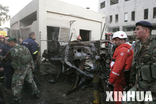 美国驻黎巴嫩大使馆汽车遭炸弹袭击数十人伤亡