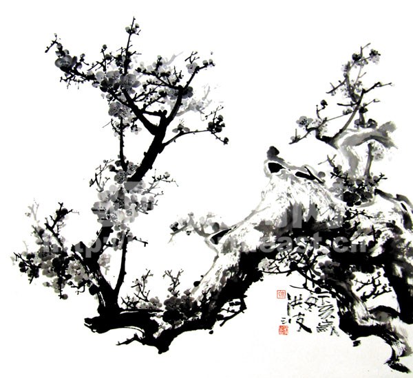图为:高洪波作品.