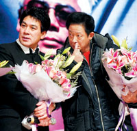 众星捧场《两个人的房间》首映 王志文气晕朱时茂