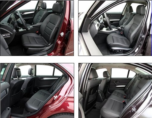 点击查看原图 入门级的较量 对比新A4 1.8T/C180K/318i图