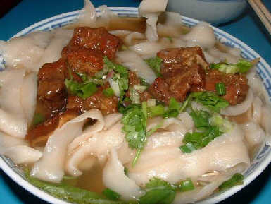 刀削面的传说
