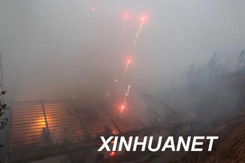 佛山烟花爆竹仓库区爆炸事故仍在持续