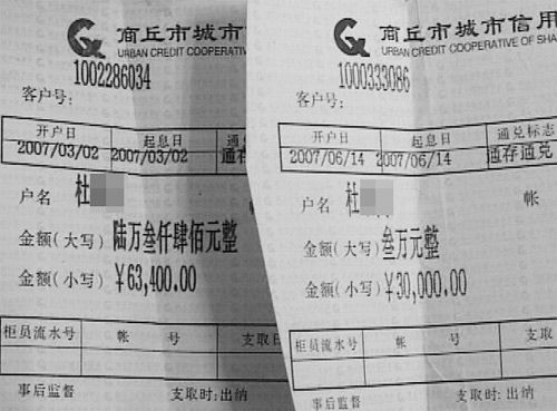 夫妇有近十万存款 拴着儿子上街讨钱(组图)