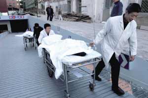 北京污水厂发生排泥泵喷泥事故3人死亡(图)