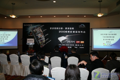 涵盖全部应用 2008索尼E系列投影发布 涵盖全部应用 2008索尼E系列投影发布