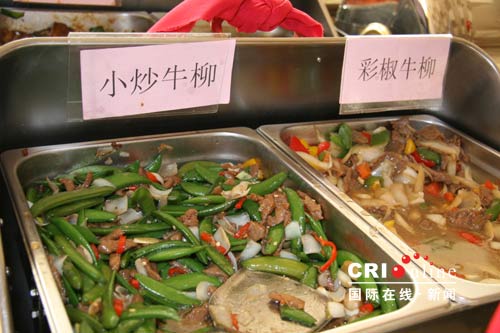 组图:看看委员们吃的家常菜