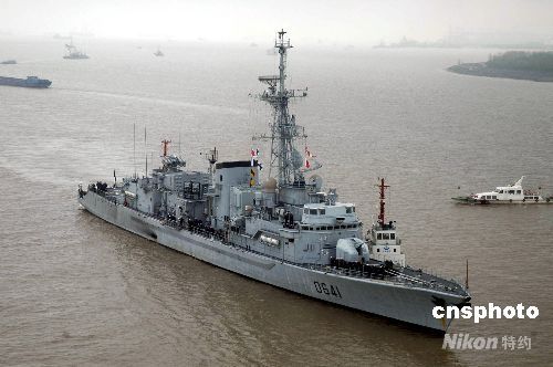 法国海军访沪舰艇编队将与中方举行联合演练 法国海军访沪舰艇编队将与中方举行联合演练