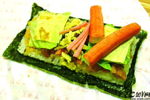 饭桶仔必试韩式饭团