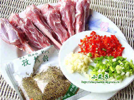 两湖名菜:孜然寸骨