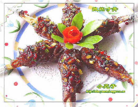 两湖名菜:孜然寸骨