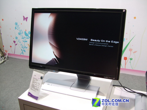不对称机身+HDMI 明基另类24宽屏到货 不对称机身+HDMI 明基另类24宽屏到货