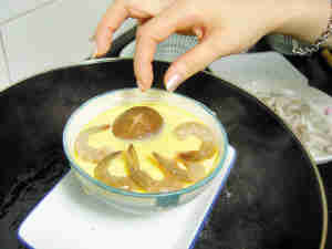 日本风味小吃:虾仁茶碗蒸