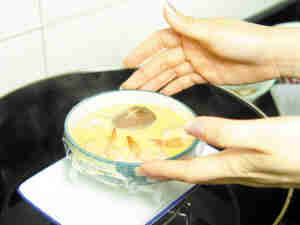 日本风味小吃:虾仁茶碗蒸