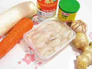蟹腿烩萝卜条