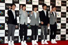 组图:东方神起梦之演唱会抢镜SJ引领组合风暴