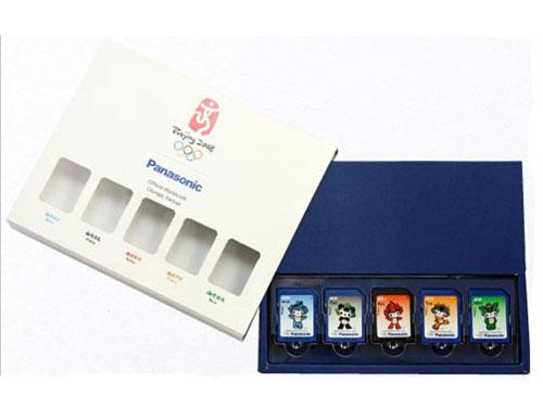 处处体现奥运元素松下推奥运纪念版SD卡
