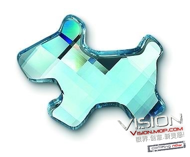 施华洛世奇可爱水晶狗 施华洛世奇可爱水晶狗