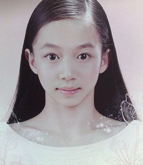 爱哭冠军杨伊琳写真曝光 网友称是小章子怡