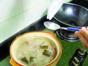 冬瓜薏米煲鸭