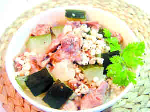 冬瓜薏米煲鸭
