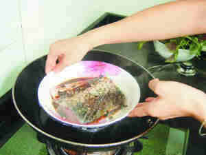 豆豉蒸鲩鱼