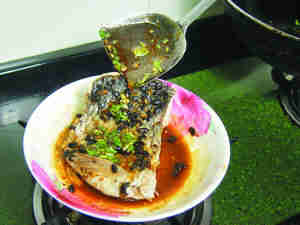 豆豉蒸鲩鱼