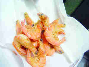 黄金麦片虾