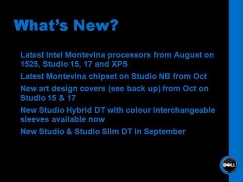 戴尔StudioXPS品牌新本首次泄露(图)