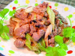 家常葱爆牛肉